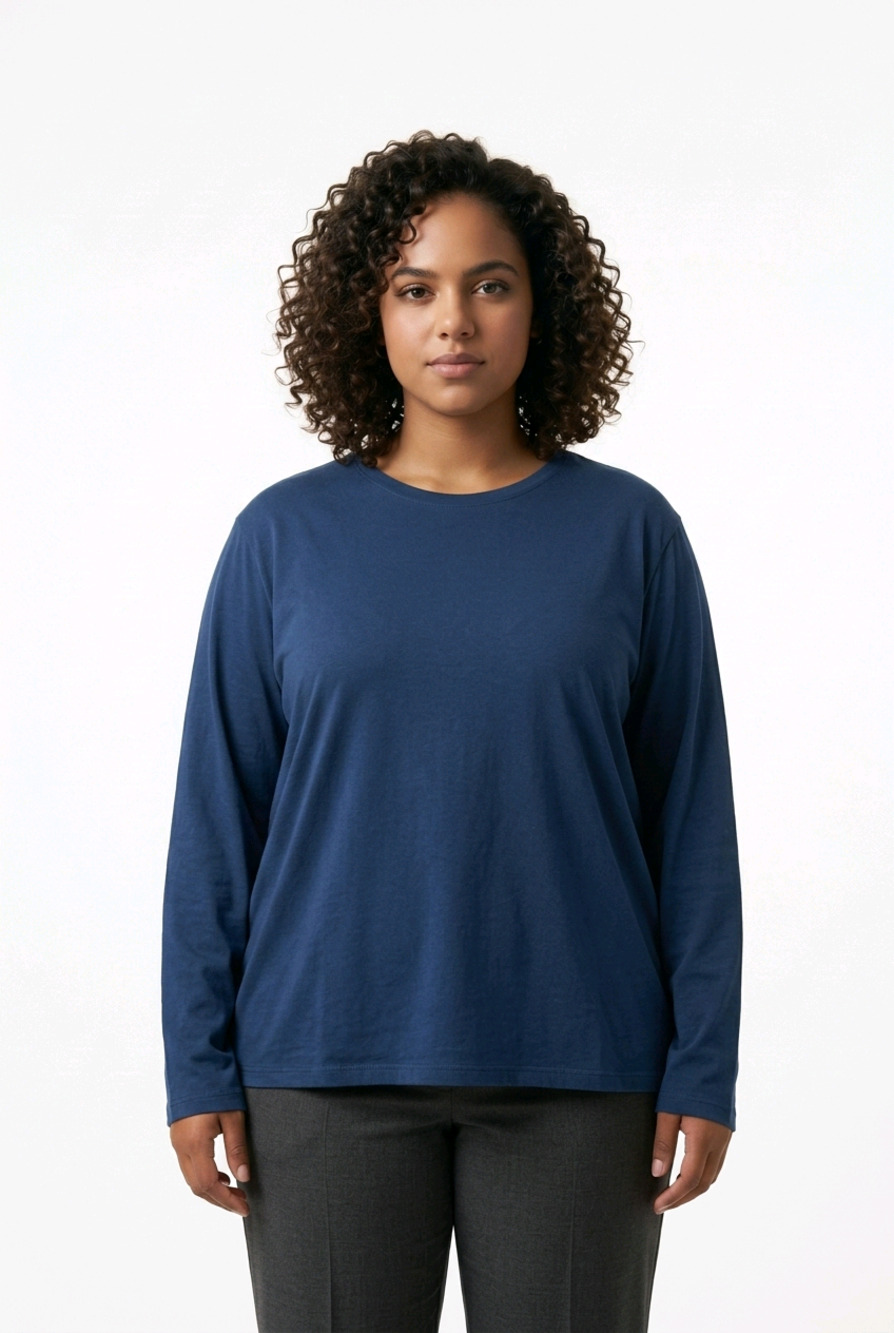 NWOT Women's Hanes Perfect T Long Sleeve T-Shirt Size 4X